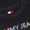 Tommy Jeans Crystal Logo T-Shirt Tommy Jeans Crystal Logo T-Shirt