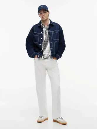 Tommy Jeans Dark Wash Denim Ranch Jacket Tommy Jeans Dark Wash Denim Ranch Jacket