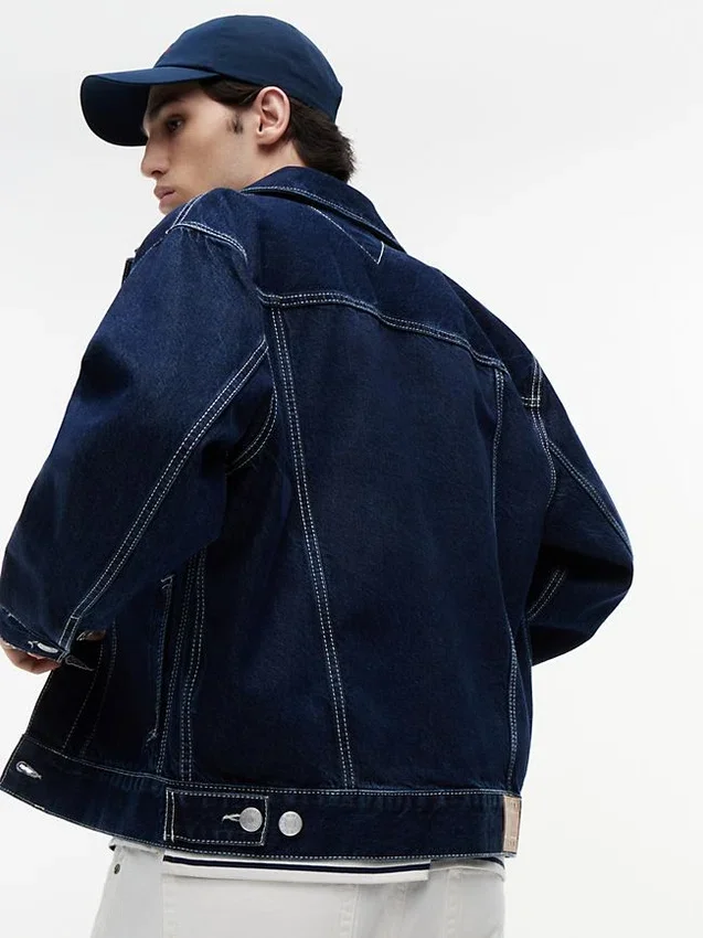 Tommy Jeans Dark Wash Denim Ranch Jacket Tommy Jeans Dark Wash Denim Ranch Jacket