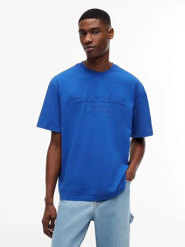 Tommy Jeans Distressed Logo T-Shirt Tommy Jeans Distressed Logo T-Shirt