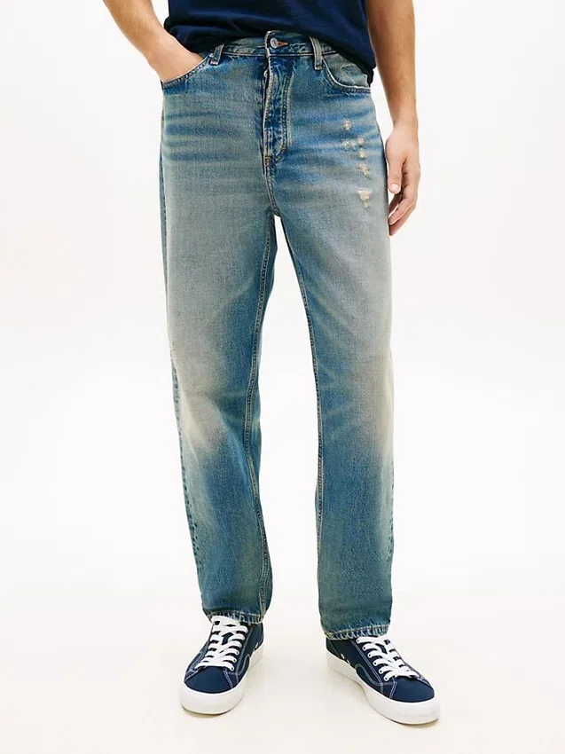 Tommy Jeans Distressed Straight Jean Tommy Jeans Distressed Straight Jean