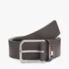 Tommy Jeans Enamel Badge Leather Belt Tommy Jeans Enamel Badge Leather Belt