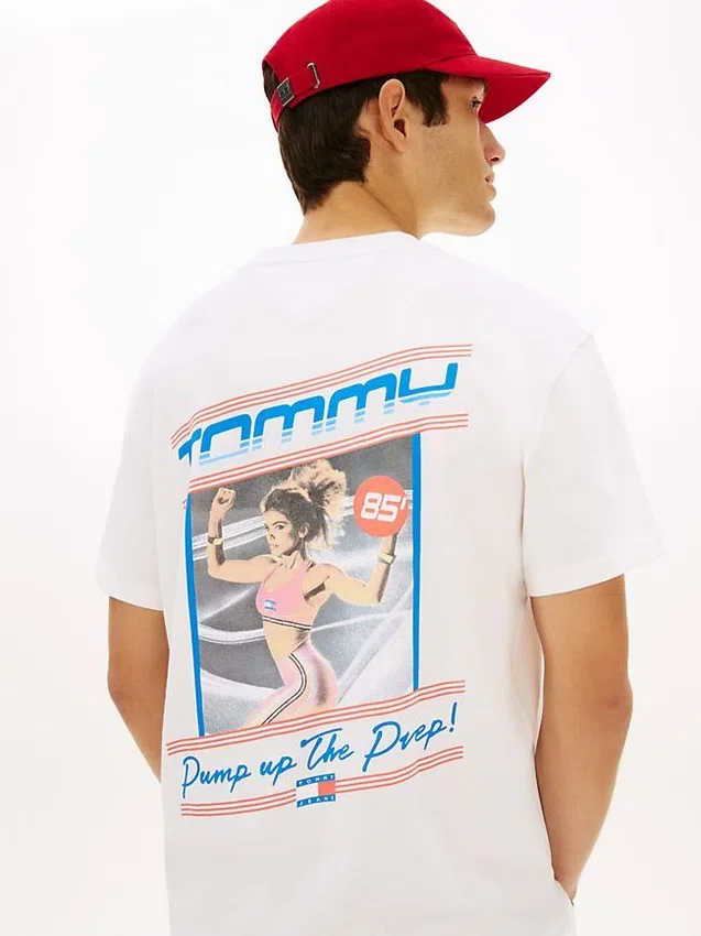 Tommy Jeans Fitness Graphic T-Shirt Tommy Jeans Fitness Graphic T-Shirt