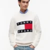 Tommy Jeans Flag Logo Crewneck Sweater Tommy Jeans Flag Logo Crewneck Sweater
