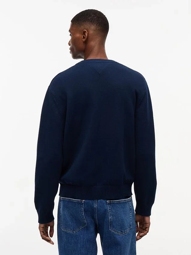 Tommy Jeans Flag Logo Crewneck Sweater Tommy Jeans Flag Logo Crewneck Sweater