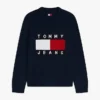 Tommy Jeans Flag Logo Crewneck Sweater Tommy Jeans Flag Logo Crewneck Sweater