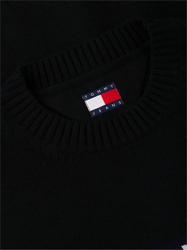 Tommy Jeans Flag Logo Crewneck Sweater Tommy Jeans Flag Logo Crewneck Sweater