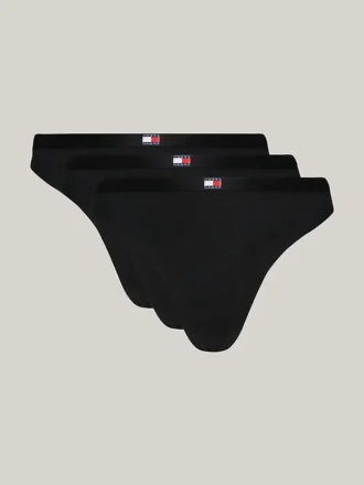 Tommy Jeans Flag Logo Thong 3-Pack