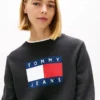 Tommy Jeans Flag Logo Tipped Sweater Tommy Jeans Flag Logo Tipped Sweater