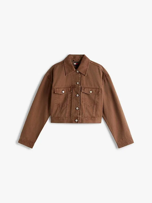 Tommy Jeans Garment-Dyed Canvas Jacket Tommy Jeans Garment-Dyed Canvas Jacket