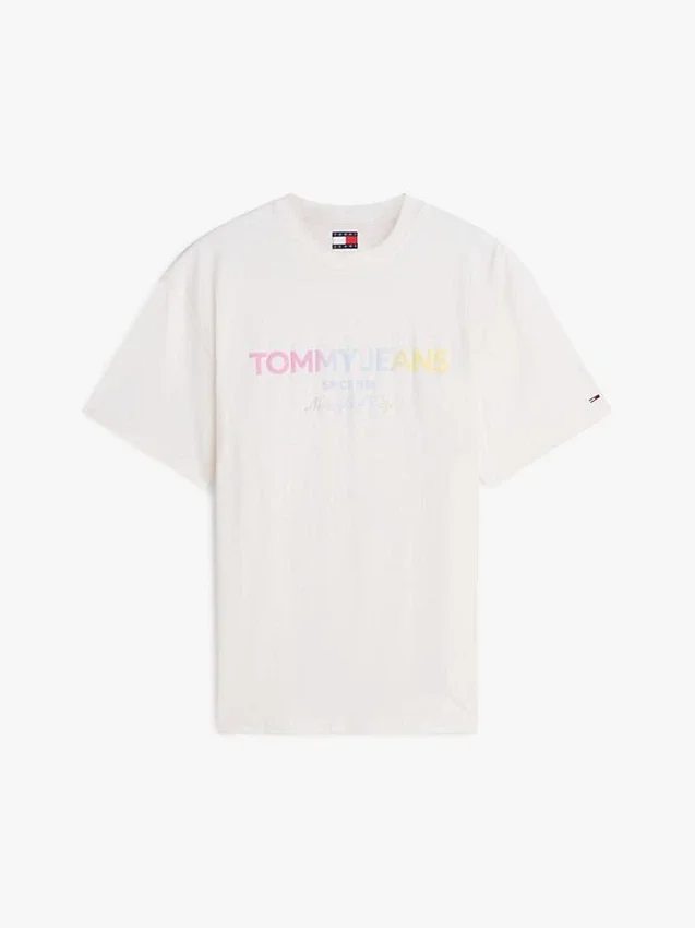 Tommy Jeans Gradient Logo T-Shirt Tommy Jeans Gradient Logo T-Shirt