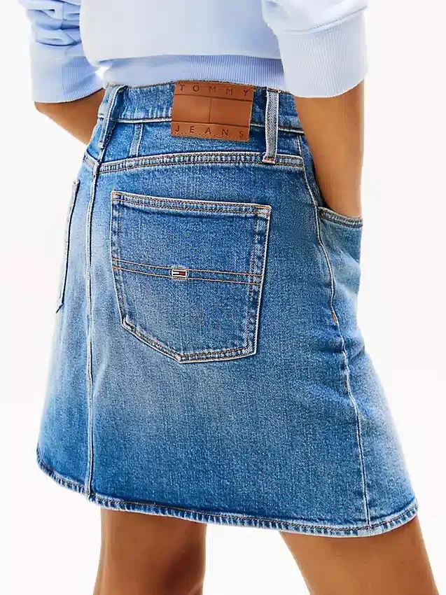 Tommy Jeans High-Rise Denim Mini Skirt Tommy Jeans High-Rise Denim Mini Skirt