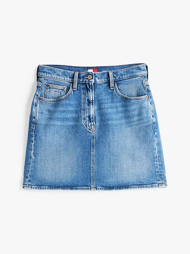Tommy Jeans High-Rise Denim Mini Skirt Tommy Jeans High-Rise Denim Mini Skirt