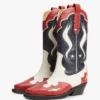 Tommy Jeans Leather Cowboy Boot