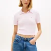 Tommy Jeans Lettuce-Trim Sweater Polo Tommy Jeans Lettuce-Trim Sweater Polo