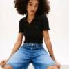 Tommy Jeans Lettuce-Trim Sweater Polo Tommy Jeans Lettuce-Trim Sweater Polo