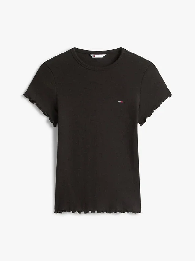 Tommy Jeans Lettuce-Trim T-Shirt Tommy Jeans Lettuce-Trim T-Shirt