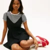 Tommy Jeans Linen-Blend Skater Dress Tommy Jeans Linen-Blend Skater Dress