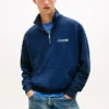 Tommy Jeans Logo Quarter-Zip Sweatshirt Tommy Jeans Logo Quarter-Zip Sweatshirt