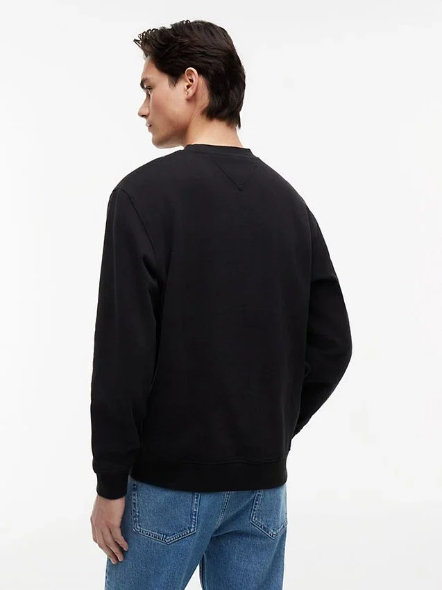 Tommy Jeans Logo Sueded Sweatshirt Tommy Jeans Logo Sueded Sweatshirt