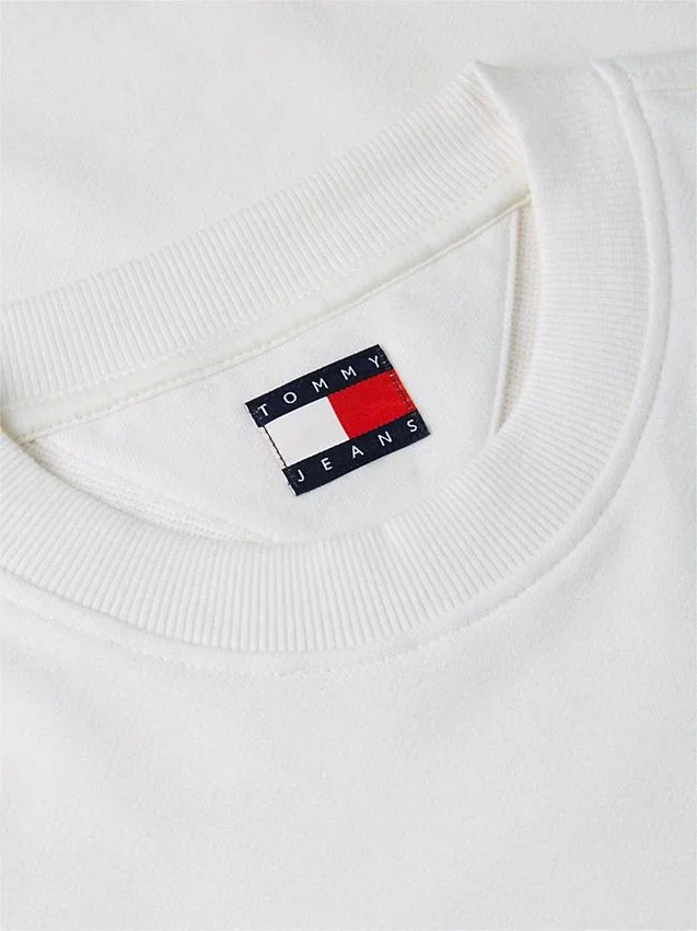 Tommy Jeans Logo Sueded Sweatshirt Tommy Jeans Logo Sueded Sweatshirt