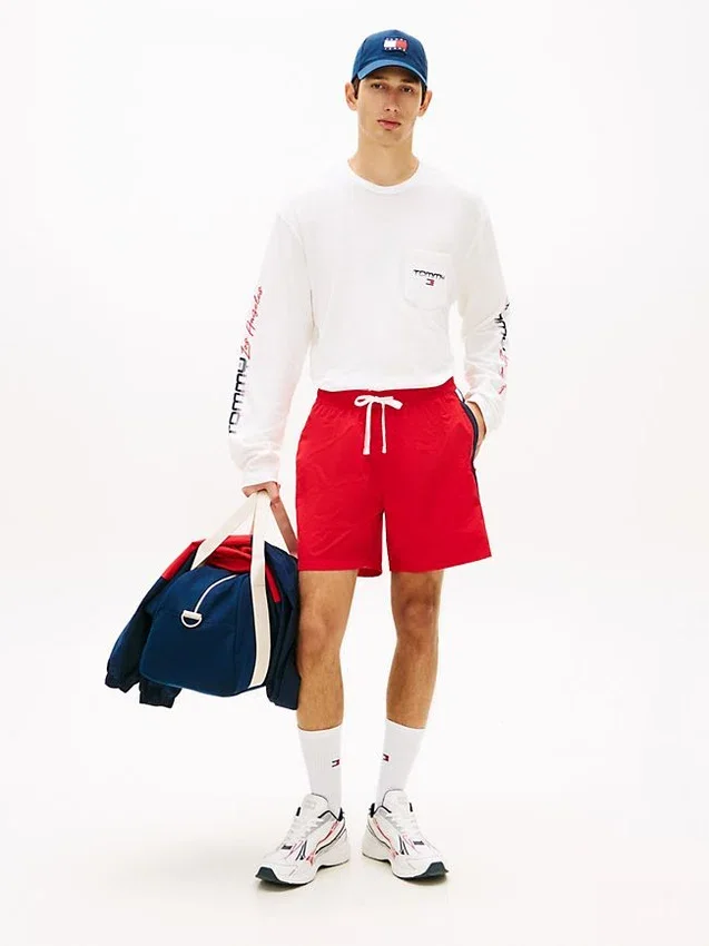 Tommy Jeans Long-Sleeve LA Logo T-Shirt Tommy Jeans Long-Sleeve LA Logo T-Shirt