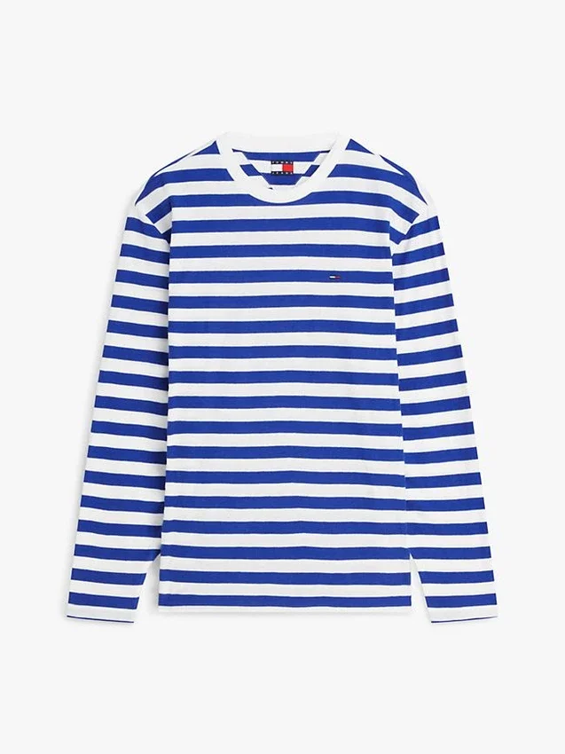 Tommy Jeans Long-Sleeve Striped T-Shirt Tommy Jeans Long-Sleeve Striped T-Shirt