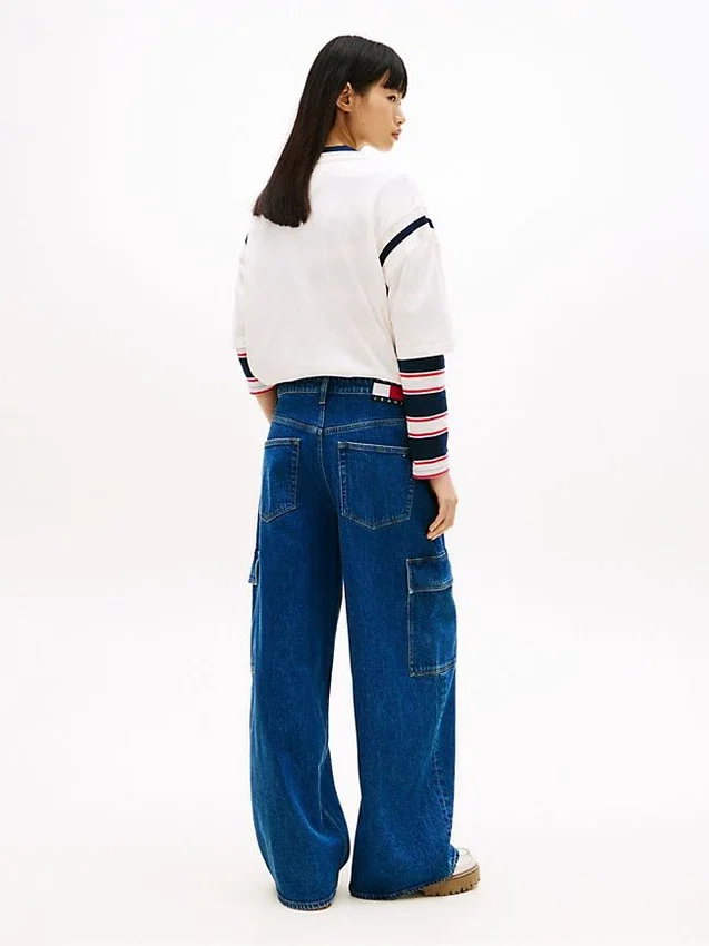 Tommy Jeans Loose Wide Leg Cargo Jean Tommy Jeans Loose Wide Leg Cargo Jean