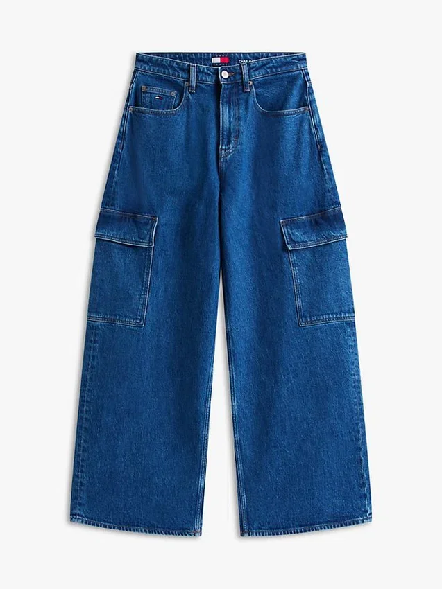 Tommy Jeans Loose Wide Leg Cargo Jean Tommy Jeans Loose Wide Leg Cargo Jean
