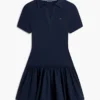 Tommy Jeans Mixed-Media Polo Mini Dress Tommy Jeans Mixed-Media Polo Mini Dress