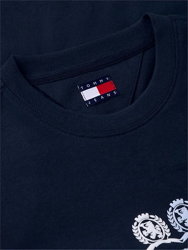 Tommy Jeans Multi-Crest Logo T-Shirt Tommy Jeans Multi-Crest Logo T-Shirt