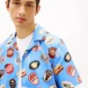 Tommy Jeans Printed Poplin Camp Shirt Tommy Jeans Printed Poplin Camp Shirt