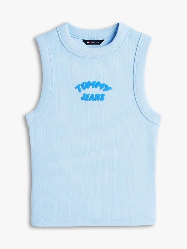 Tommy Jeans Puff Print Logo Tank Top Tommy Jeans Puff Print Logo Tank Top