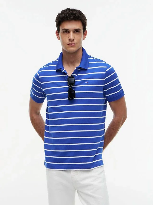 Tommy Jeans Regular Fit Striped Polo Tommy Jeans Regular Fit Striped Polo