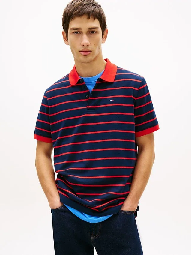 Tommy Jeans Regular Fit Striped Polo Tommy Jeans Regular Fit Striped Polo