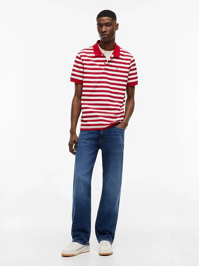 Tommy Jeans Regular Fit Striped Polo Tommy Jeans Regular Fit Striped Polo