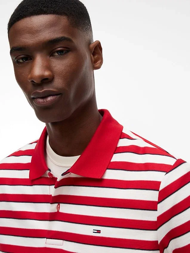Tommy Jeans Regular Fit Striped Polo Tommy Jeans Regular Fit Striped Polo