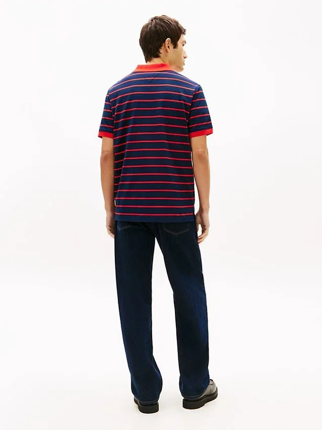 Tommy Jeans Regular Fit Striped Polo Tommy Jeans Regular Fit Striped Polo