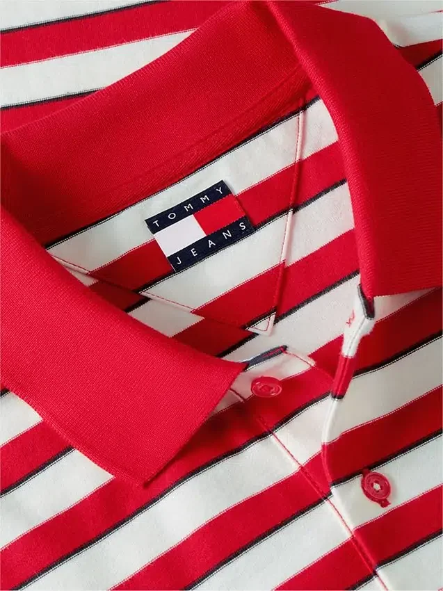 Tommy Jeans Regular Fit Striped Polo Tommy Jeans Regular Fit Striped Polo