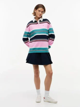 Tommy Jeans Relaxed Fit Rugby Sweatshirt