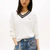 Tommy Jeans Relaxed Fit V-Neck Sweater Tommy Jeans Relaxed Fit V-Neck Sweater