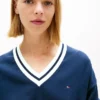 Tommy Jeans Relaxed Fit V-Neck Sweater Tommy Jeans Relaxed Fit V-Neck Sweater