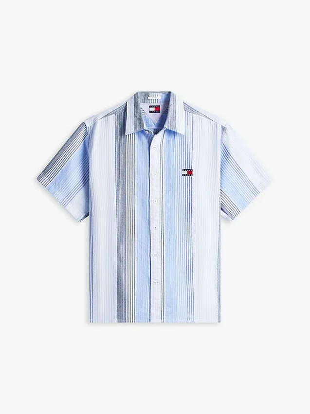 Tommy Jeans Relaxed Striped Dobby Shirt Tommy Jeans Relaxed Striped Dobby Shirt