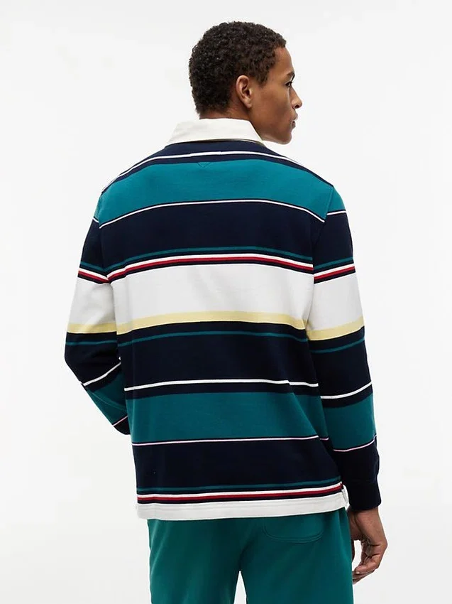 Tommy Jeans Relaxed Striped Rugby Polo Tommy Jeans Relaxed Striped Rugby Polo
