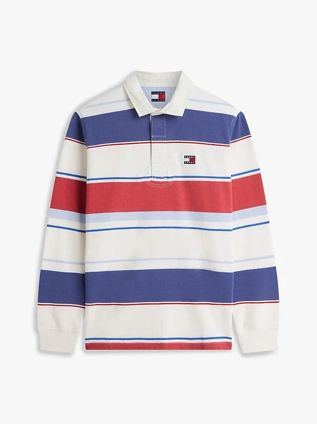 Tommy Jeans Relaxed Striped Rugby Polo Tommy Jeans Relaxed Striped Rugby Polo