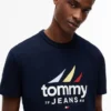 Tommy Jeans Sailing Logo T-Shirt Tommy Jeans Sailing Logo T-Shirt
