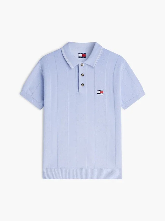 Tommy Jeans Short-Sleeve Sweater Polo Tommy Jeans Short-Sleeve Sweater Polo