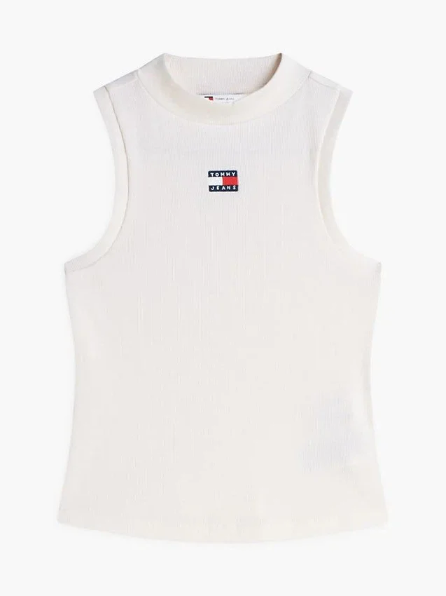 Tommy Jeans Slim Fit Mockneck Tank Top Tommy Jeans Slim Fit Mockneck Tank Top