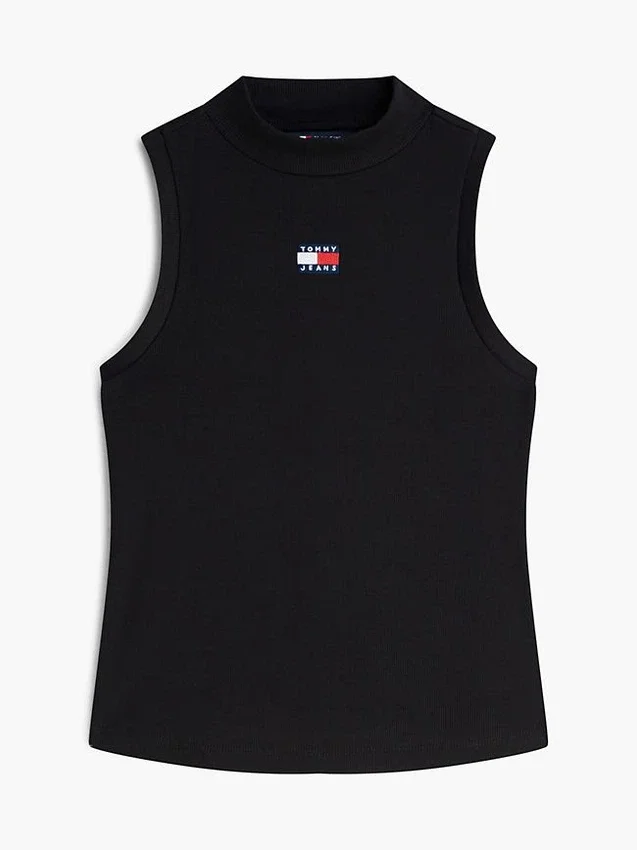 Tommy Jeans Slim Fit Mockneck Tank Top Tommy Jeans Slim Fit Mockneck Tank Top
