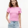 Tommy Jeans Slim Fit Shirred T-Shirt Tommy Jeans Slim Fit Shirred T-Shirt